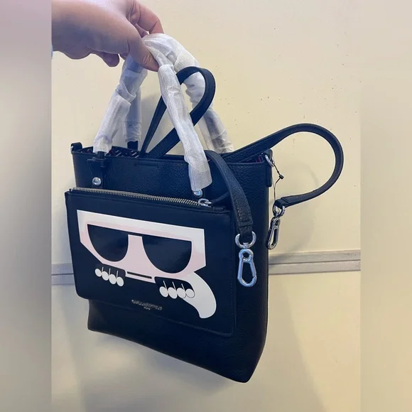 Karl Lagerfeld Black Tote Bag - Picture 4 of 5